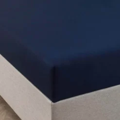 Hoeslaken - Bamboe Stretch - Navy