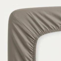 Hoeslaken - Egyptisch Katoen Jersey Stretch - Taupe