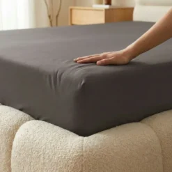 Hoeslaken - Jersey Stretch - Antraciet