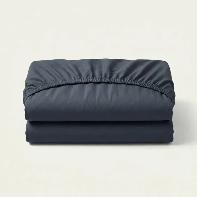 Hoeslaken - Katoen Dubbel Jersey - Navy