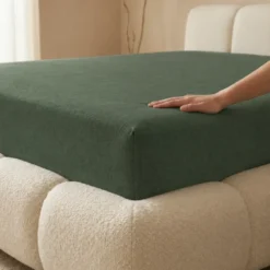 Hoeslaken - Katoen Flanel - Donkergroen