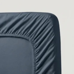 Hoeslaken - Katoen Flanel - Navy