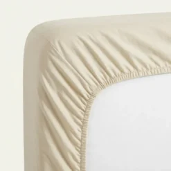 Hoeslaken - Katoen Jersey Stretch - Crème