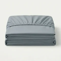 Hoeslaken Katoen - Jersey Stretch - Blauw