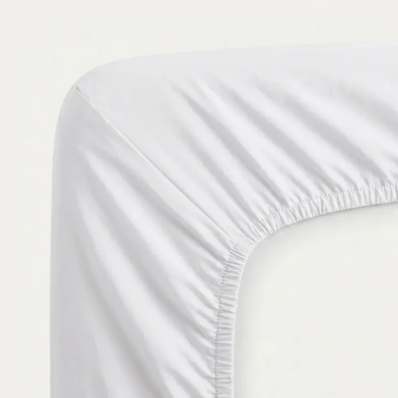 Hoeslaken - Katoen Jersey Stretch - Wit