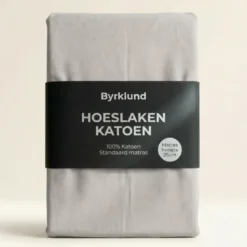 Hoeslaken Katoen - Off White