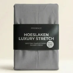 Hoeslaken - Mako Jersey Katoen - Grijs