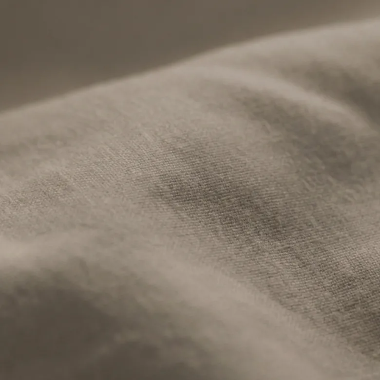 Hoeslaken Percale-Katoen - Taupe