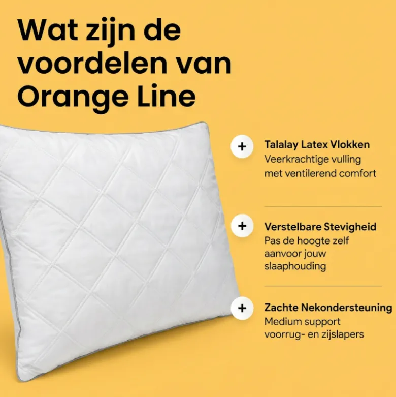 Hoofdkussen Latex - Hotel