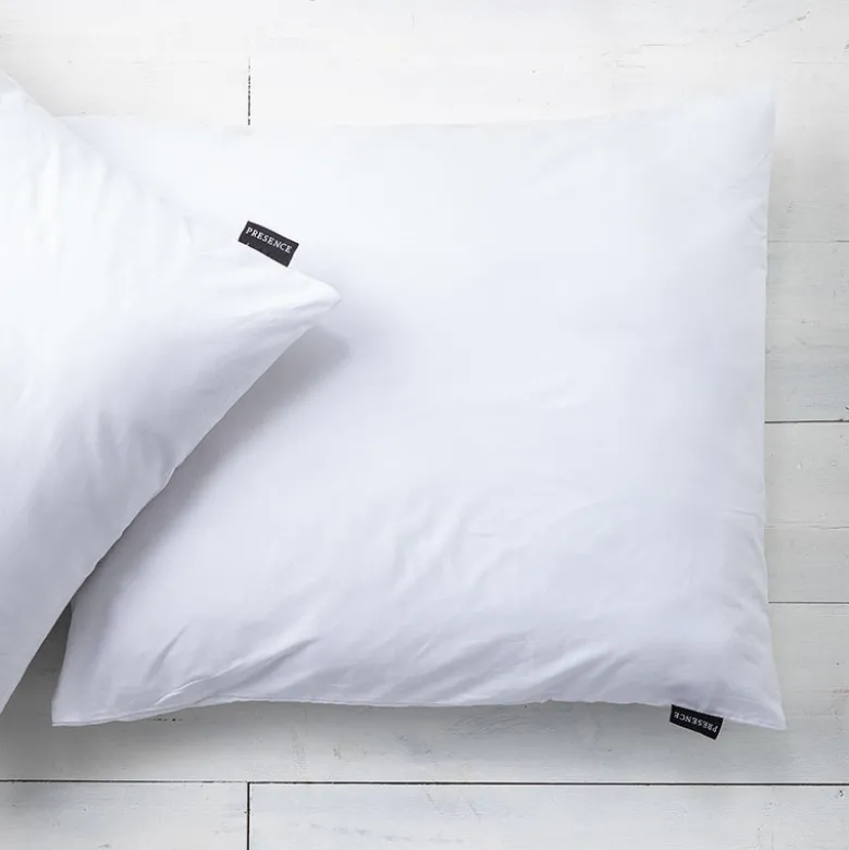 Kussenslopen Percale Katoen - 2-PACK - Wit