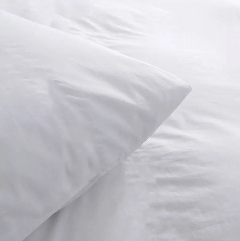 Kussenslopen Percale Katoen - 2-PACK - Wit