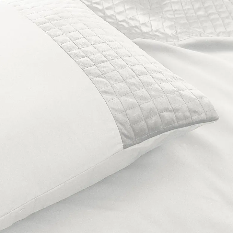 Kussenslopen - Velvet Band: 2-Pack - Wit