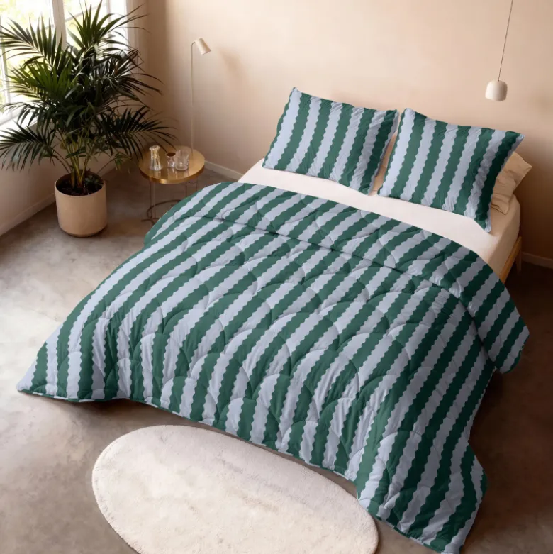 Lazy Dekbed Zonder Overtrek Bonbon - Blauw