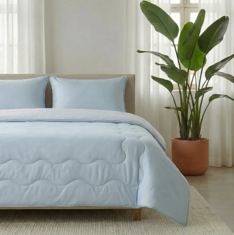 Lazy Dekbed Zonder Overtrek - - Blauw