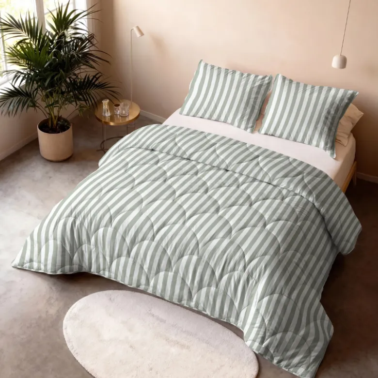 Lazy Dekbed Zonder Overtrek Cabana - Groen