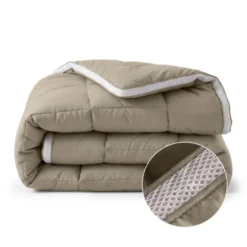 Lazy Dekbed Zonder Overtrek - 3D Air - Taupe