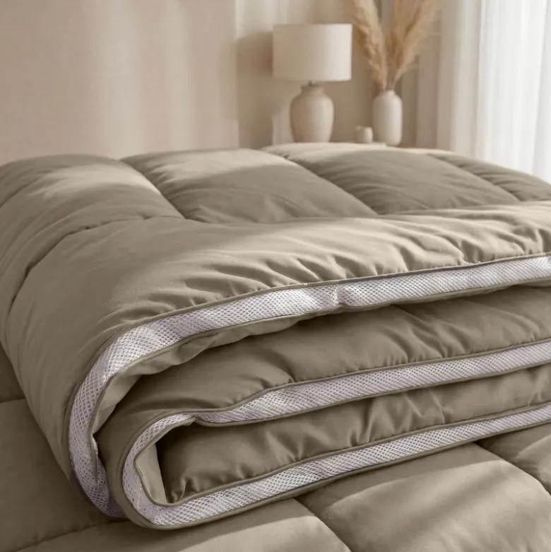 Lazy Dekbed Zonder Overtrek - 3D Air - Taupe