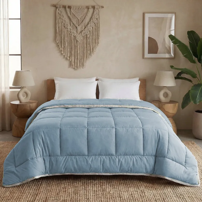 Lazy Dekbed Zonder Overtrek - 3D Air - Blauw
