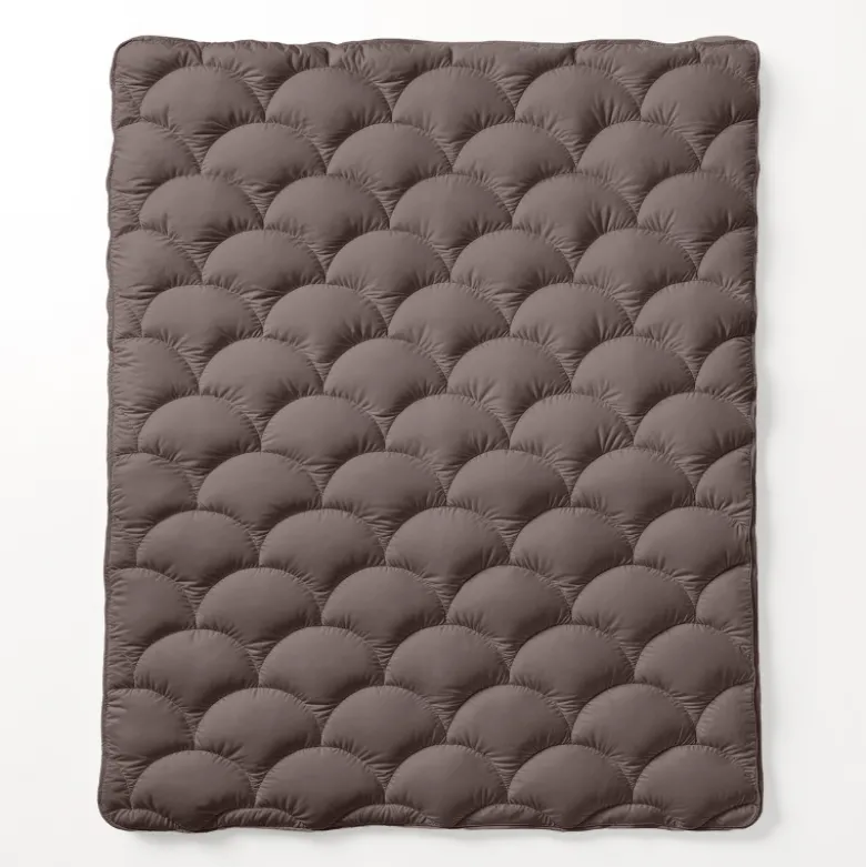 Lazy Dekbed Zonder Overtrek - Double Face - Bruin/Off White