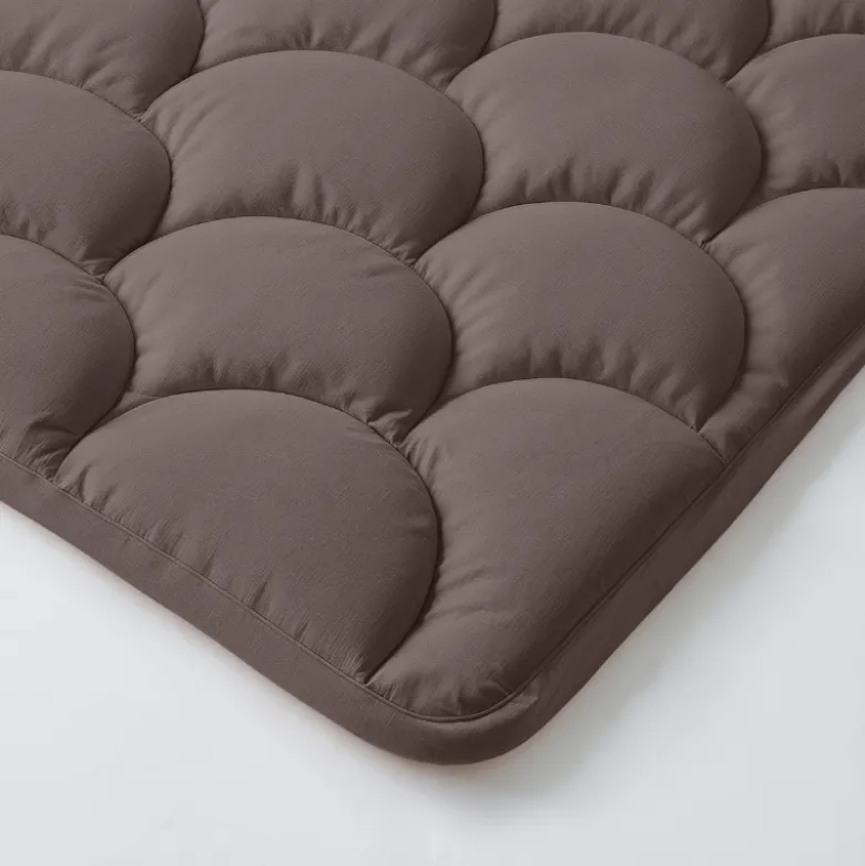 Lazy Dekbed Zonder Overtrek - Double Face - Bruin/Off White