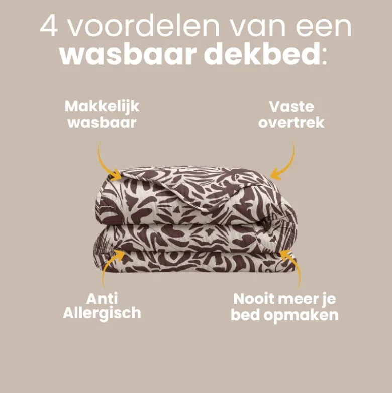 Lazy Dekbed Zonder Overtrek - Denzo