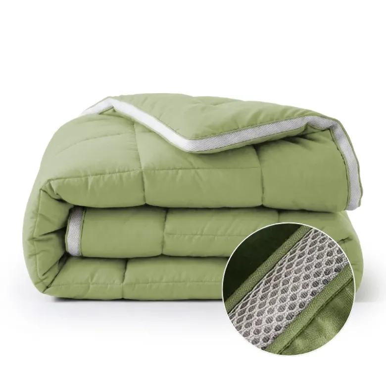 Lazy Dekbed Zonder Overtrek - 3D Air - Groen