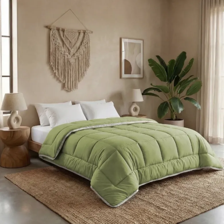 Lazy Dekbed Zonder Overtrek - 3D Air - Groen