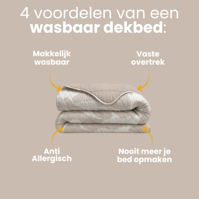 Lazy Dekbed Zonder Overtrek - Drifty