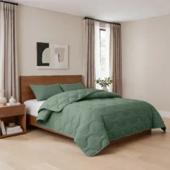 Lazy Dekbed Zonder Overtrek - Groen