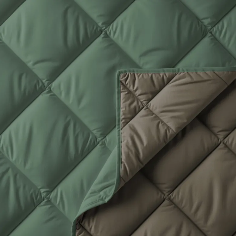 Lazy Dekbed Zonder Overtrek - Groen/Kaki
