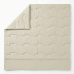 Lazy Dekbed Zonder Overtrek met Instopstrook - Katoen - Beige