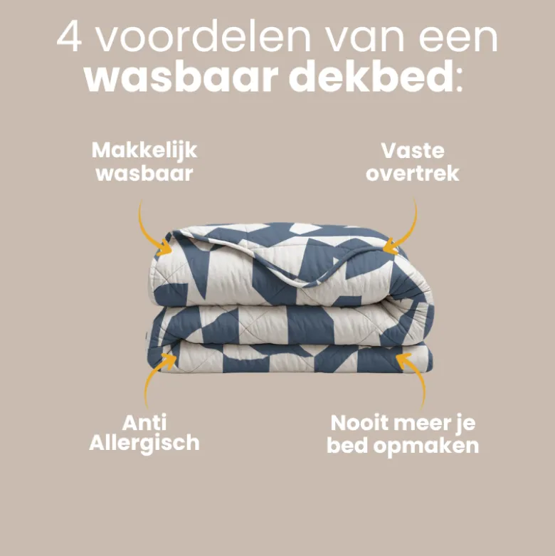 Lazy Dekbed Zonder Overtrek - Mado