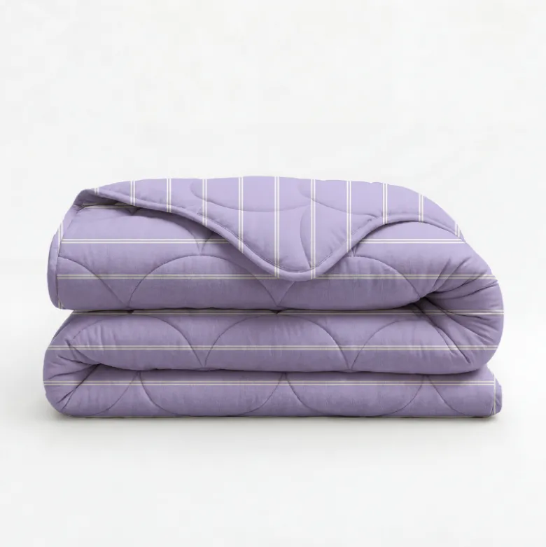 Lazy Dekbed Zonder Overtrek Poplin - Paars