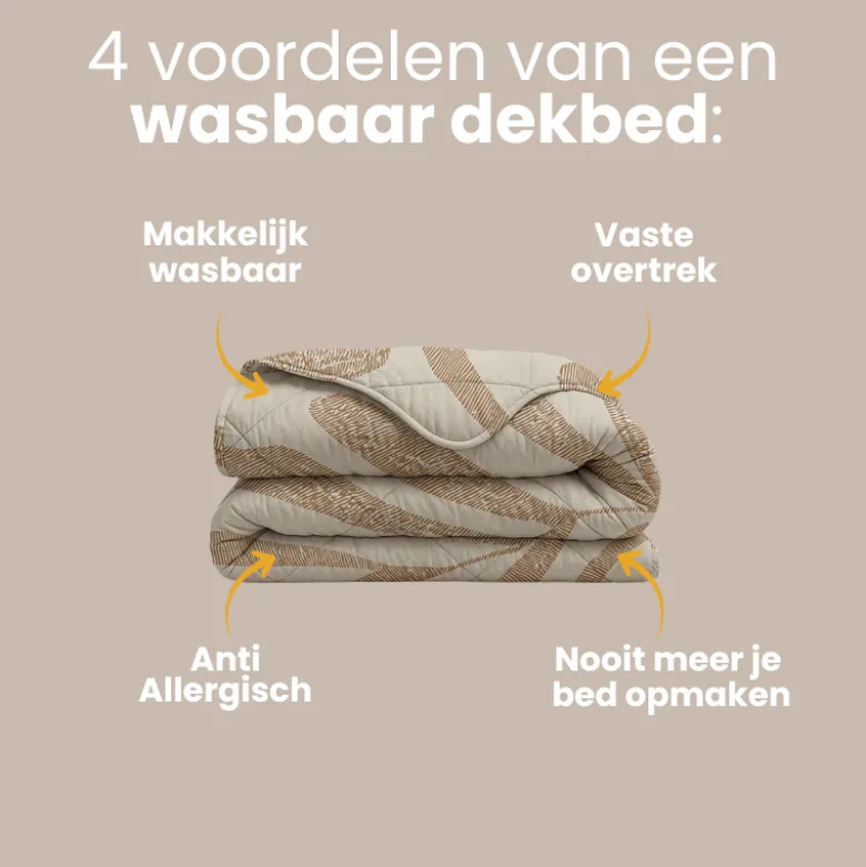 Lazy Dekbed Zonder Overtrek - Royal Verdant