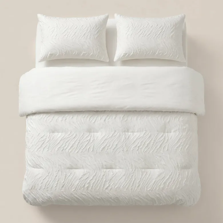 Lazy Dekbed Zonder Overtrek Salva - Beige/Off-White