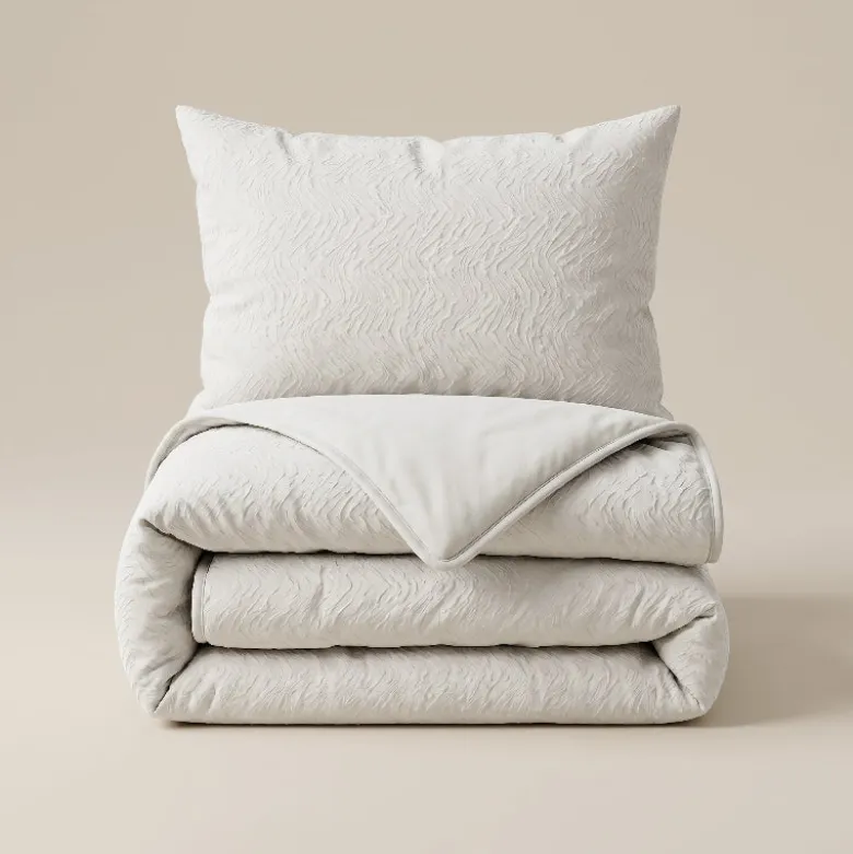 Lazy Dekbed Zonder Overtrek Salva - Beige/Off-White
