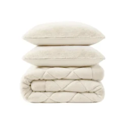 Lazy Dekbed Zonder Overtrek - Teddy Fur - Beige