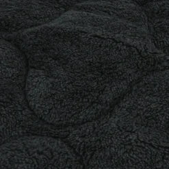 Lazy Dekbed Zonder Overtrek - Teddy - Zwart