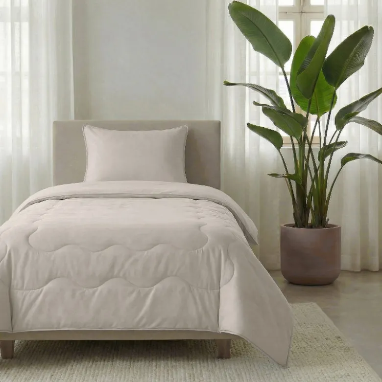 Lazy Dekbed Zonder Overtrek - - Taupe