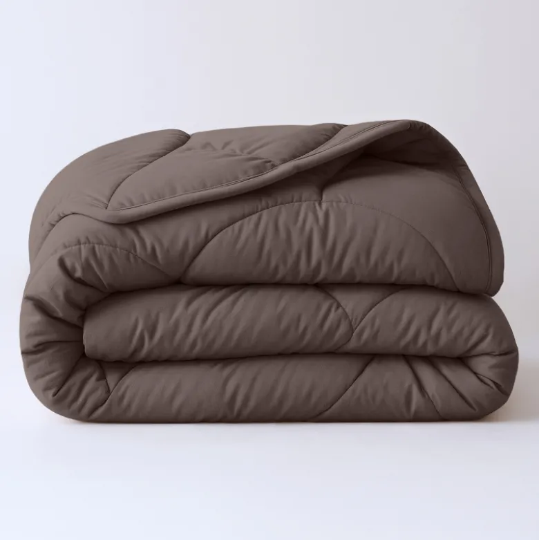 Lazy Dekbed Zonder Overtrek - Uni - Bruin