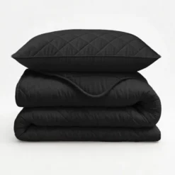 Lazy Dekbed Zonder Overtrek - Uni - Zwart