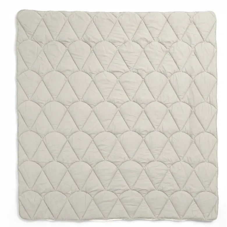 Lazy Dekbed Zonder Overtrek - Velvet - Beige/Off White