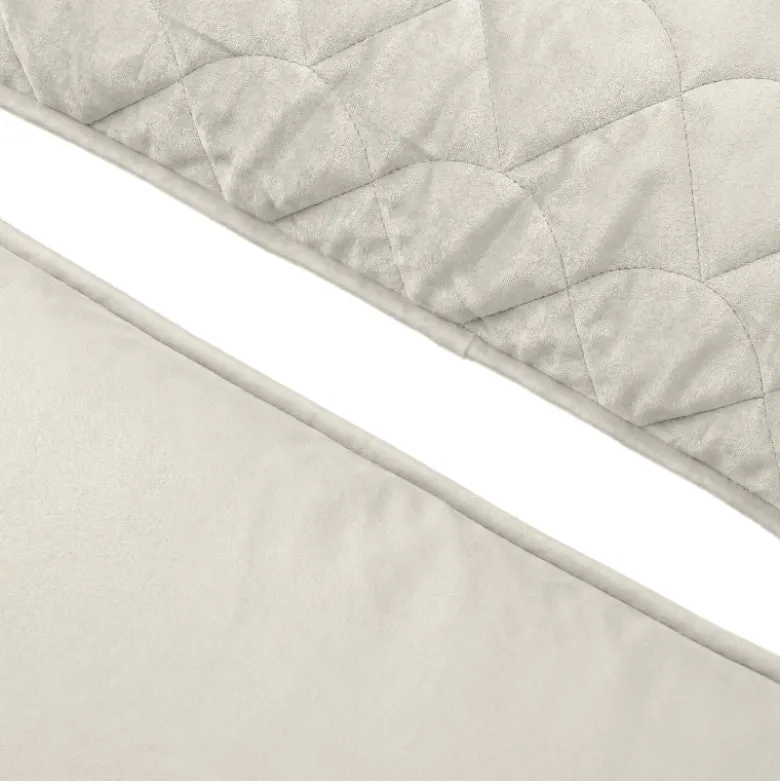 Lazy Dekbed Zonder Overtrek - Velvet - Beige/Off White