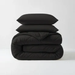 Lazy Dekbed Zonder Overtrek - Zwart