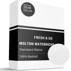 Molton Hoeslaken Badstof Waterdicht