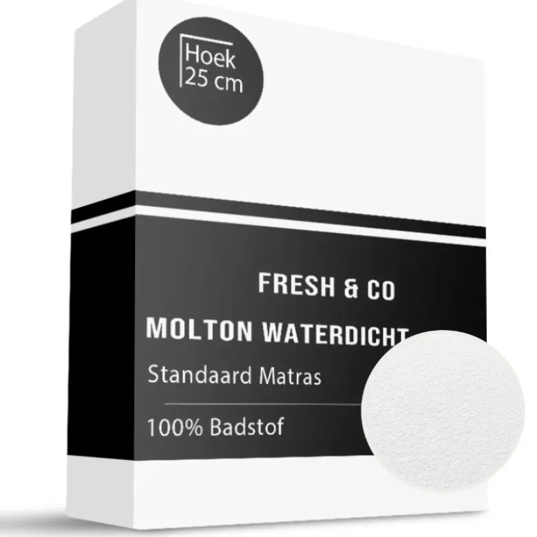 Molton Hoeslaken Badstof Waterdicht