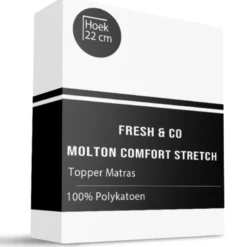 Molton Hoeslaken - Comfort Stretch - Topper