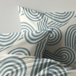 2-PACK: Kussenslopen - Curvy Lines