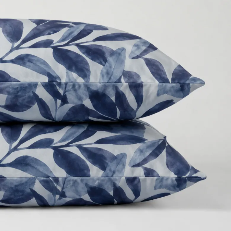 2-PACK Kussenslopen Katoen - Flower Nature