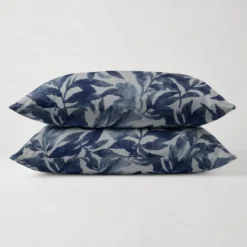 2-PACK Kussenslopen Katoen - Flower Nature